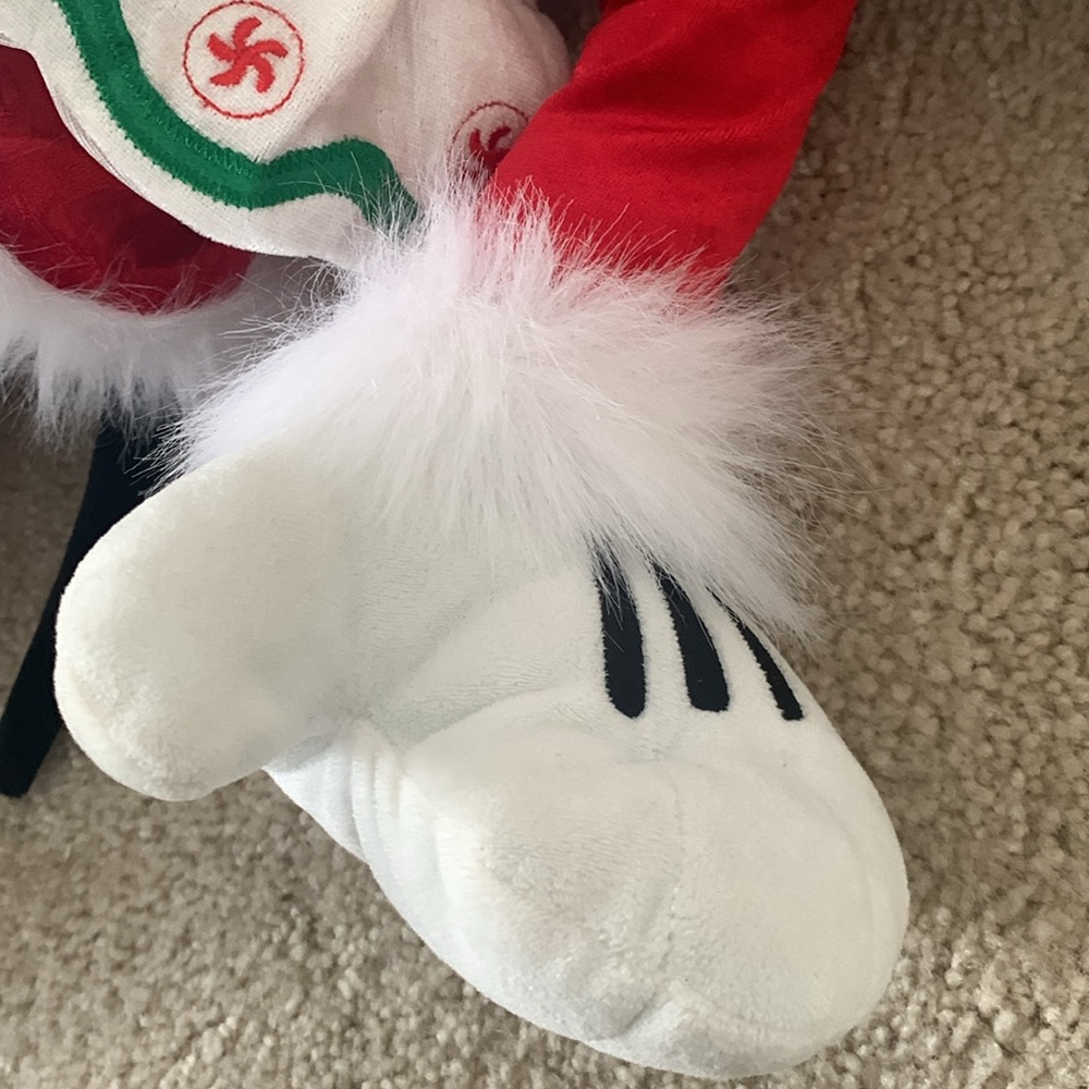Disney Jumbo Exclusive Christmas MINNIE MOUSE Holiday 29” Plush - Picture 9 of 13